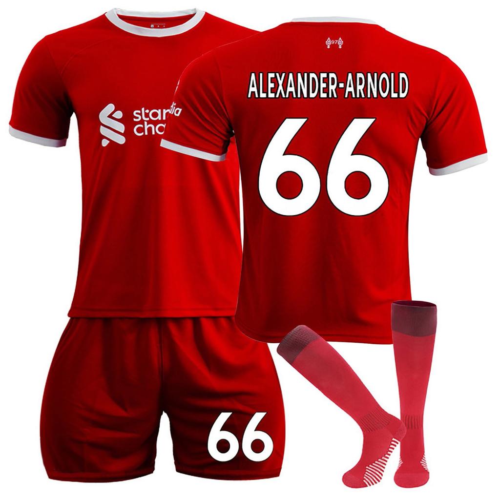 2324 Liverpool-Home Jerseys Children's Football Training Suit Set
