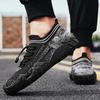 Outdoor Leisure Sports Mesh Fly-woven Shoes Summer New Drawstring Breathable Single Shoes Socks Shoes