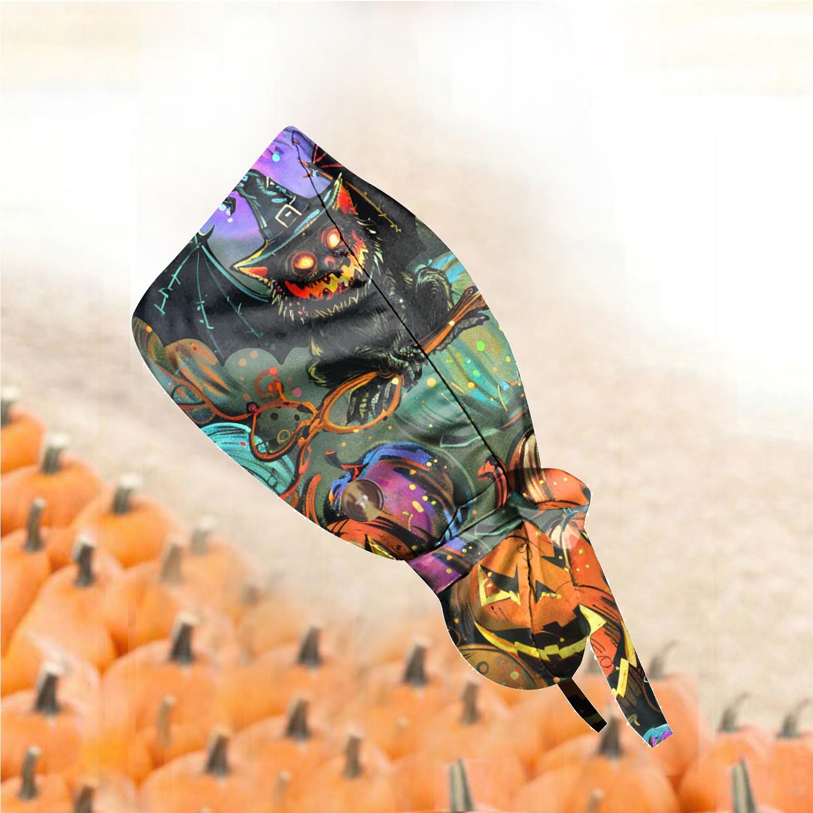 

Тримач для кінського хвоста Регульована робоча шапка проти випадіння волосся Капелюхи із зав’язкою та зав’язкою, що повертаються, Санітарні універсальні хірургічні капелюхи Ресторани One Size темно-фіолетовий колір