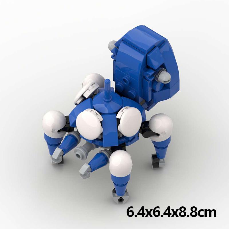 Assembling Building Blocks MOC Tachik Horse Vehicle Diy Robot Puzzle Assembly Toy