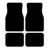 2D FLAT 4pcs For Owl Pattern (3) Car Floor Mats, Durable Polyester Fiber, Fit For Cars, Ideal Gift, Car Mats