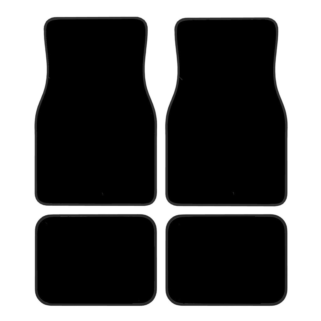 2D FLAT 4pcs For Owl Pattern (3) Car Floor Mats, Durable Polyester Fiber, Fit For Cars, Ideal Gift, Car Mats