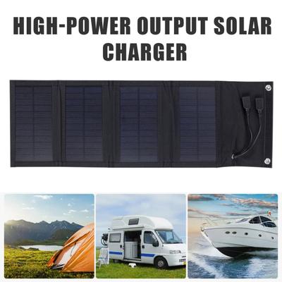 Faltbares Solarladegerät 7W Hochleistungsausgang Überlade-/Kurzschlussschutz Tragbares Notstrompanel für Telefone Ventilatoren
