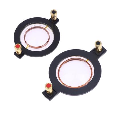 New 34.4/44.4MM Audio Driver Speaker Titanium Film Tweeter Voice Coil Membrane DIY Treble Voice Coil Reel Tweeter Speaker Repair