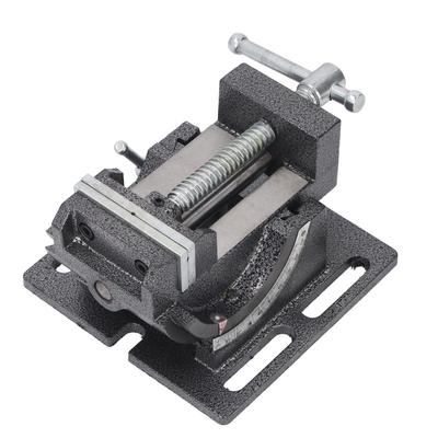 3-Zoll-Winkel-Bohrmaschinen-Schraubstock, 0–90 Grad kippbar, stabile Klemmung, Stahlguss-Bohrmaschinen-Schraubstock