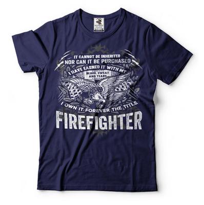Feuerwehrmann T-Shirt Amerikanischer Feuerwehrmann US Feuerwehrmann T-Shirt