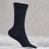 Monfoot Socken mit vertikalem Muster Marineblau