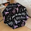 1PC Harry Potter Broomstick Umbrella-8-Rib Reinforced, Automatic Open, Lightweight & Durable, Cute Fashion Accessory for Outdoor, D2677