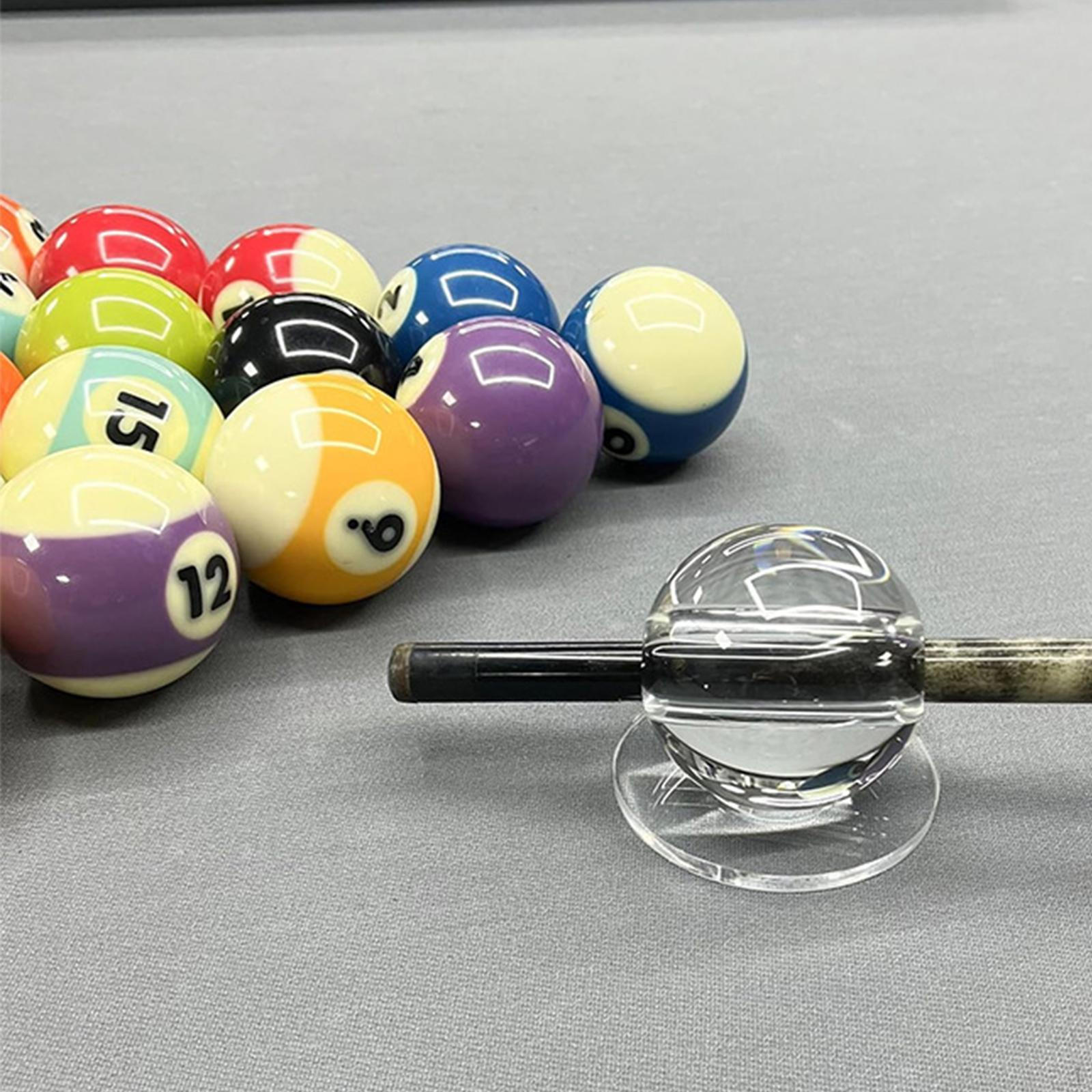 

Billiard Stroke Exerciser Lightweight Acrylic Clear Portable Pool Train for Snooker 18mm