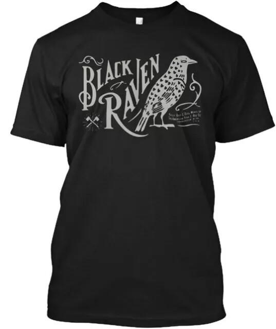 Black Raven Crest Tee Good Quality T Shirt SIze S 5XL Unisex T-Shirt