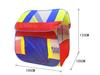 Foldable Indoor Play Tent with Basketball Hoop and Ball Pit for Kids