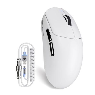 ATTACKSHRAK X8PLUS Lightweight Wireless Gaming Original Phase Chip Max DPI Fits Medium and Large Hand Compatible with AI Cloud RGB Lighting Foot Pads