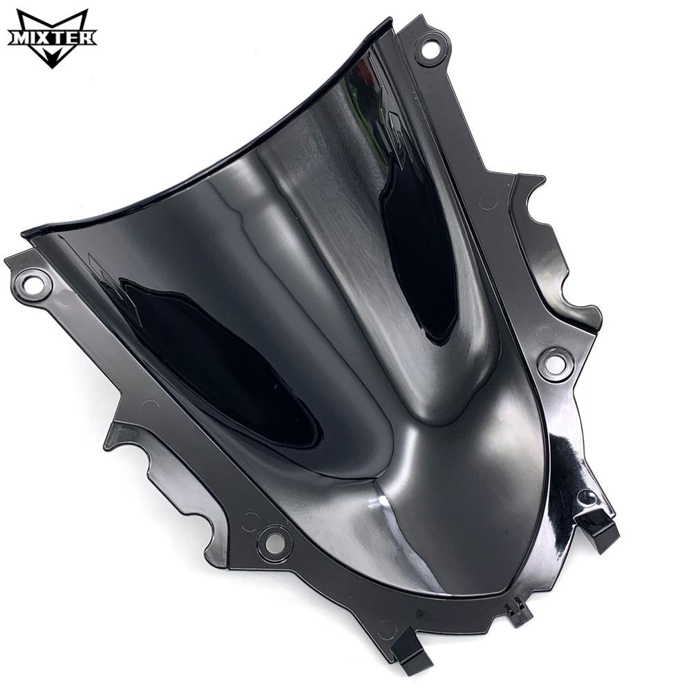 Motorcycle Sport Racing Double Bubble Windshield WindScreen Visor Deflector For YAMAHA YZF-R3 2019-2023 2022 2021 YZF-R25 R3 R25
