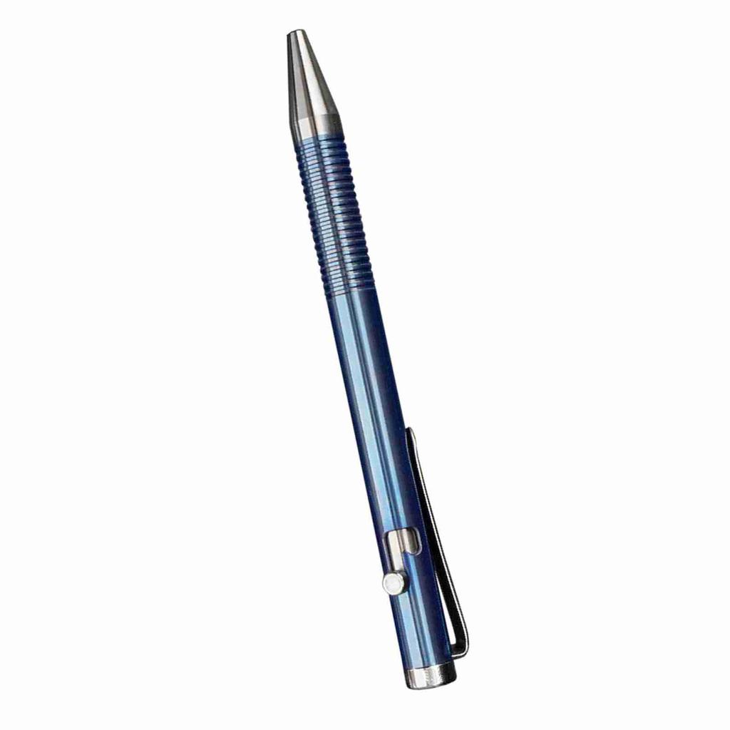 Portable Titanium Alloy Ballpoint Pen Writing Pen Equipment Tool for Outdoor Traveling Office Gift