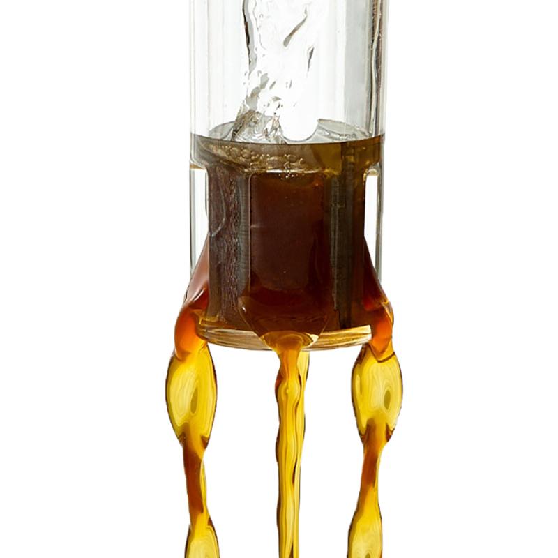 750Ml Manual Cold Brew Coffee Maker Press Type Iced Tea Infuser Pitcher With Removable Filter Summer Portable Coffeeware Pot