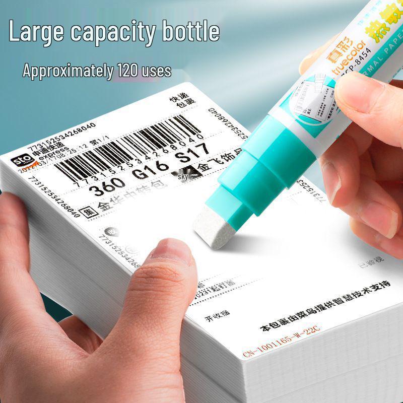 Privacy Eraser Pen: True Color Thermal Paper Cover-Up for Trace-Free Information Removal
