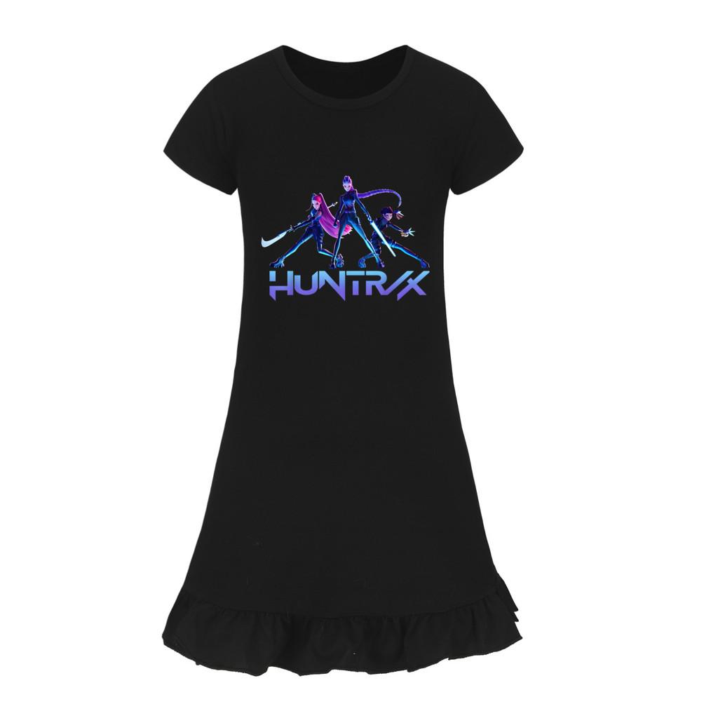 4999 Kids Girls Mira Zoey Rumi Printed Ruffle Short Sleeves Casual Dress