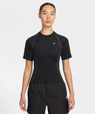 NIKE Acg Wild Sea Dry Fit Short Sleeve Base Layer Top W - Black:Anthracite:Summit White / Io1461-010