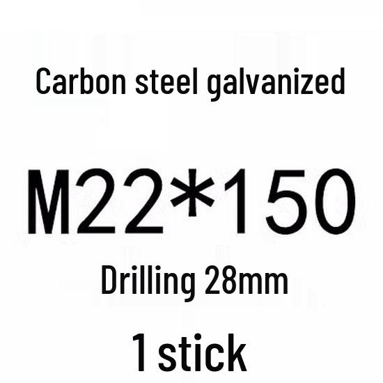 Extra Long Expansion Screws Set - Pull-Out Bolts M6/M8/M10/M12/M14/M16 in Various Sizes (200x250x300x400)