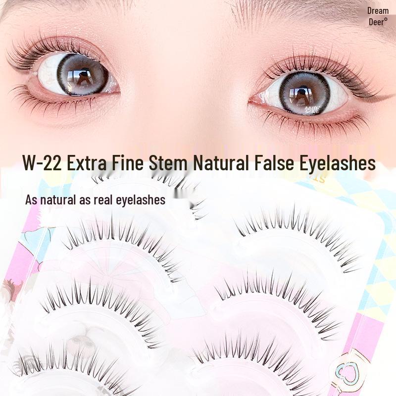 

Dream Deer Universal Eye-Lengthening Natural Dense False Eyelashes (W-22)