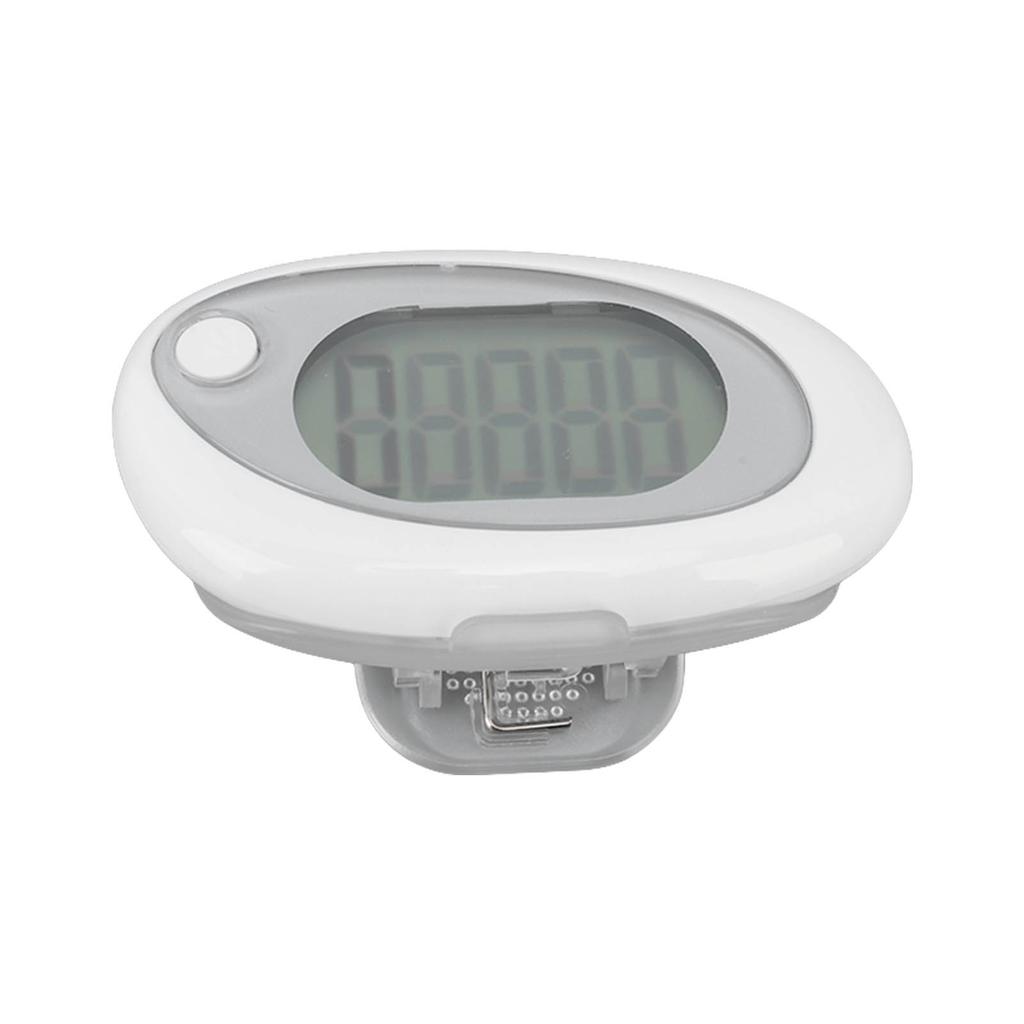 3D Pedometer Simple Step Counter with Clip Lanyard Accurate Quiet Compact Step Tracker for Walking