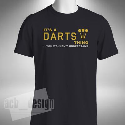 Koszulka Darts Thing Różne Kolory i Rozmiary Taylor Van Gerwen Barney