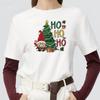 Christmas Trees Stickers On Clothes Winter Santa Claus Patch A-Level Washable Vinyl Diy Hoodies Tops Thermal Press Parches