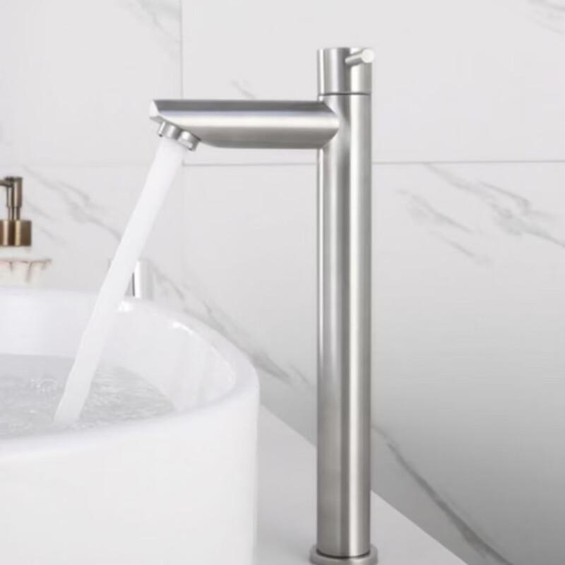 Miling Stainless Steel Tall Single Cold Water Faucet