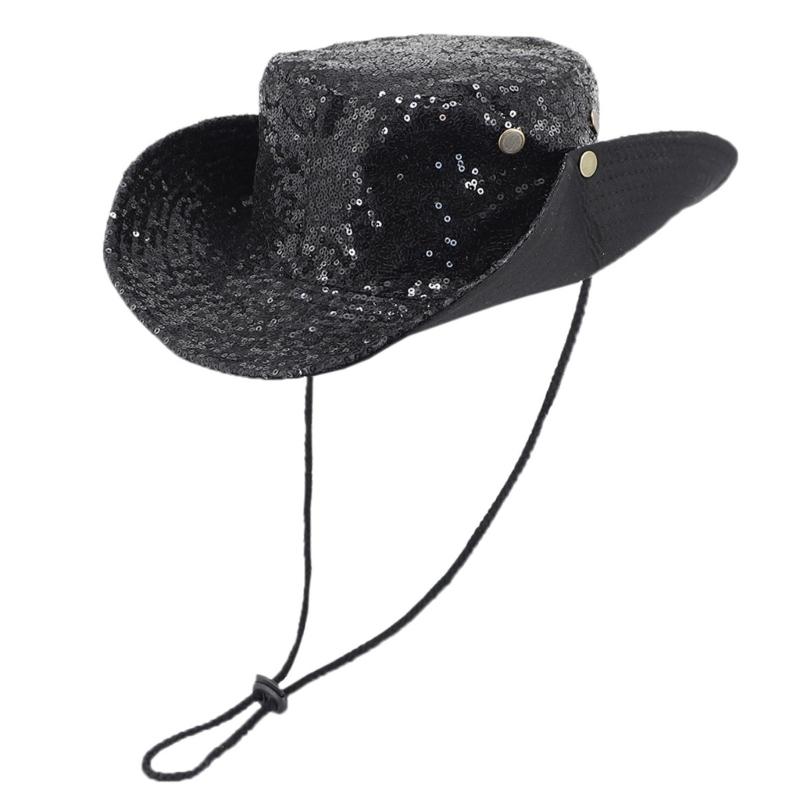 

Sequined Sun Hat Breathable Fisherman Hat Sunshade Caps Sunproof Sunshade for Hiking and Beach Surprise Gift