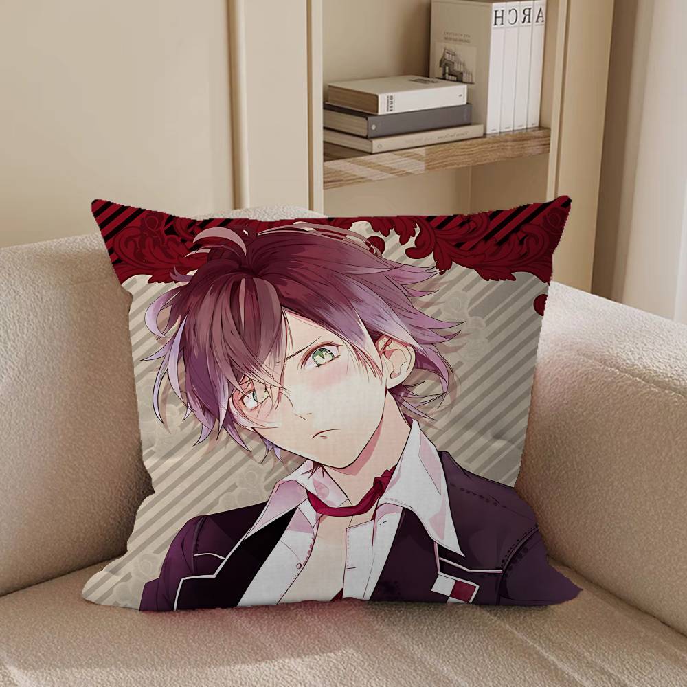 Diabolik Anime Lovers Pillow Gift Home Office Decoration Pillow Bedroom Sofa Car Cushion CoverPillow Case
