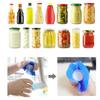 4Pcs Silicone Jar  Pads Multi Purpose Non Slip Round Jar Lid Grip Pad Bottle Lid Openers Kitchen Coasters