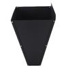 Chicken Cone Metal Funnel Shape Flat Back Poultry Restraining Cone for 8 To 10 Lbs Roosters Broilers Hens Turkeys Ducks