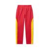 Li Ning Reignite Series Color Block Mid Waist Comfortable Breathable Straight Leg Sports Pants Men Pants Honor-Red Spectrum-Yellow AYKU939-1