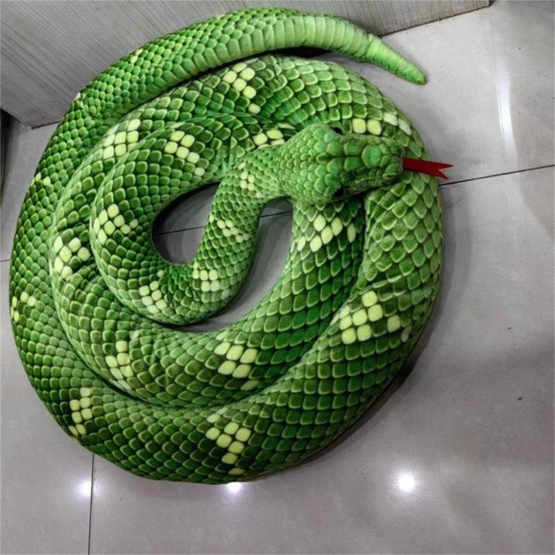 Oversized Snake Prank Toy Stuffed Animals Toy for Adult Halloween Stuffed Snake Figure Toy Prank for Kids