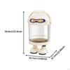 Stuffed Animal Storage Tube Doll Organizer Home Decor Transparent Space Saving Display Bucket for