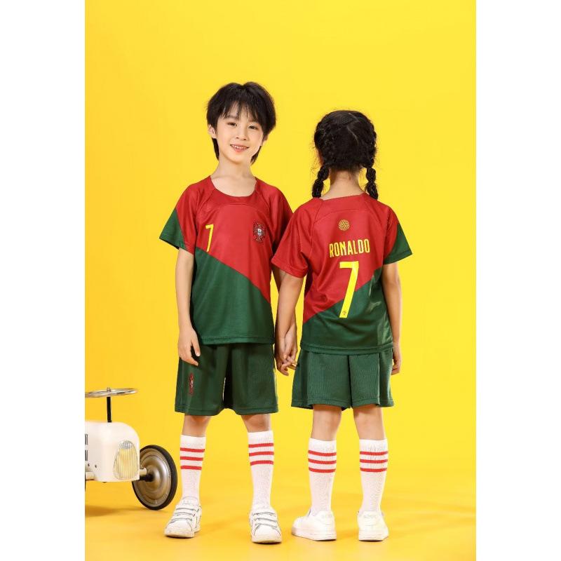 2020 Portugal Home No.237 Kids  Soccer Jersey 16