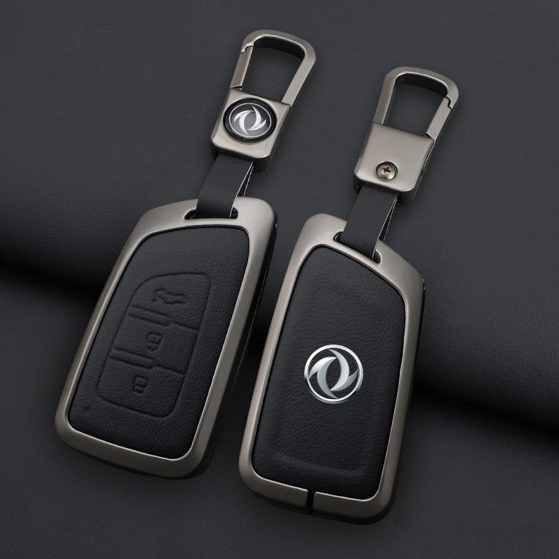 Auto Key Fob Cover Case Zinc Alloy Shellfob Fit For Dongfeng Dfm 580 370 S560 Ax7 Ax5 Ax4 Ax3 Mx5 Automotive Intelligent Smart Protector Auto