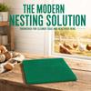 6pcs Breathable Chicken Egg Laying Accessory PE Chicken Bedding Pads Nest Box Liners  Chicken Coop