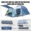 Waterproof Sunshade Camping Tent for  1-2 / 3-4 People Family Tent   Outdoor Supplies Camping For Travel Picnic Beach