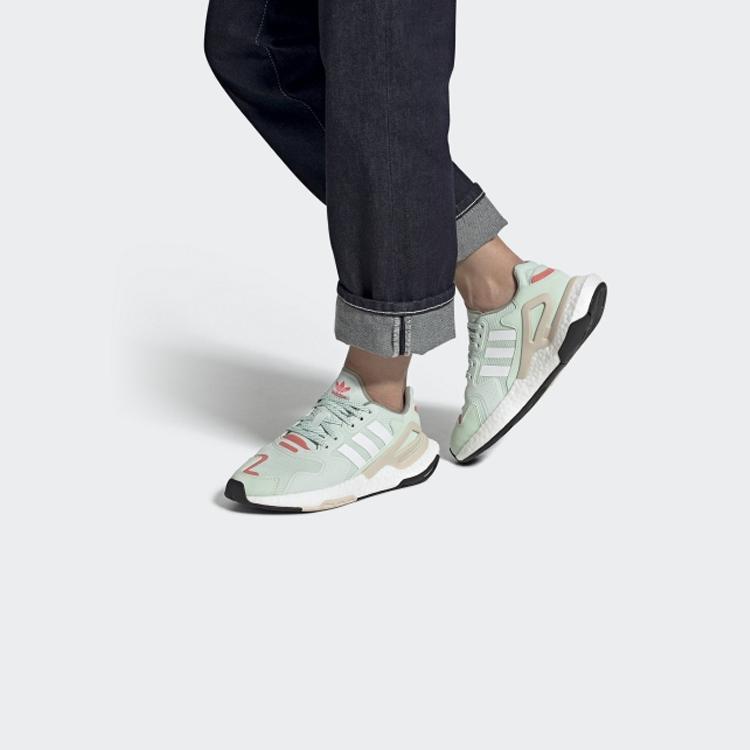 Adidas Originals Day Jogger 'Green White Orange' Women's FW4829