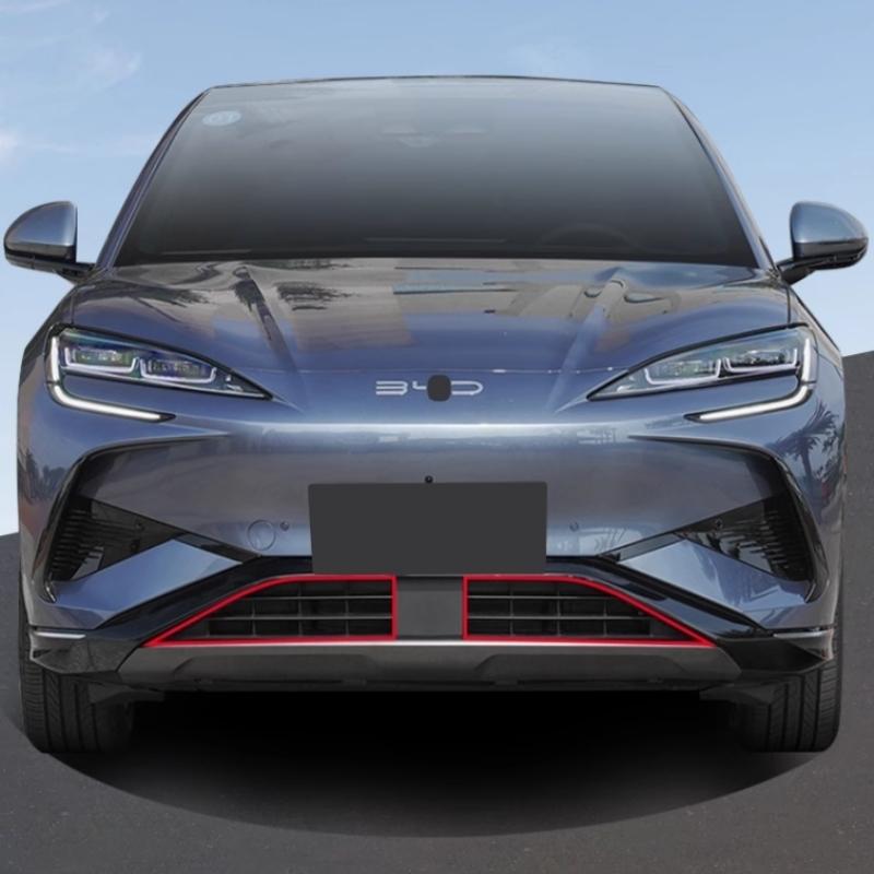 For BYD Sealion 7 Sea lion 07 EV 2024 2025 Car Front Grille Middle Net Pure Electric Or Extended Range Version ect-proof Net