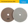 5-6 Inch Diamond Dry Polishing Disc for Marble, Granite, and Rock Slabs.