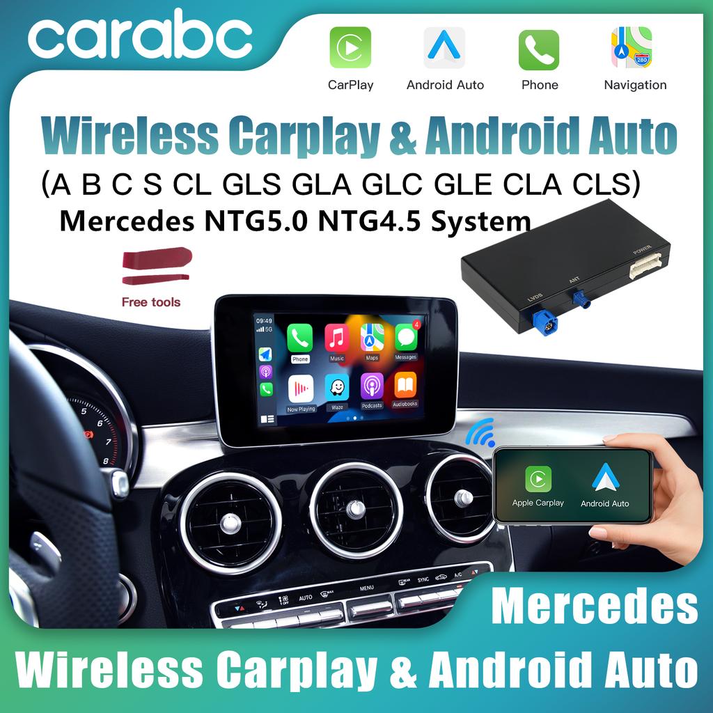 CARABC Drahtloses CarPlay Android Auto Für Mercedes NTG5.0 NTG4.5 A B C CL S CLA CLS KLASSE GLA GLS GLC GLE V250 V260 Sprinter