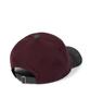 Kaegteoseudoneosmakes Mushroom Patch Two Tone Ball Cap - Burgundy/Charcoal