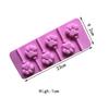 Cute Cat Paw Shaped Silicone Lollipop Mold DIY Chocolate Cheese Stick Baking Mold Kitchen Pastry Baking Cake Decoration Tool
