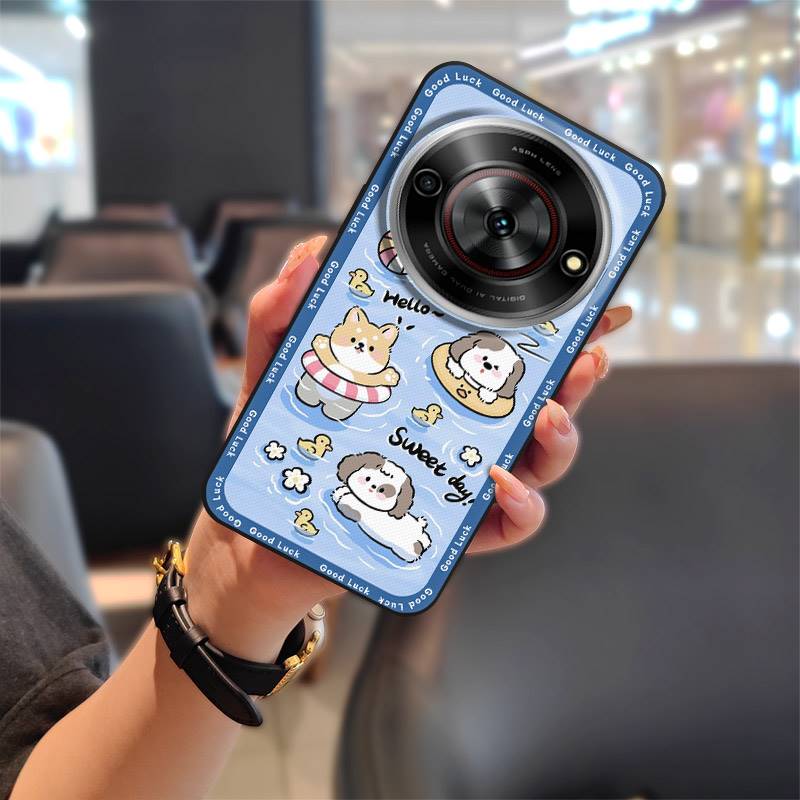 Miękkie etui Pokrowiec Etui na telefon Dla ZTE Blade A75 5G/Nubia Focus 5G/Calf 5G Modny design Silikonowe TPU Pełne pokrycie Słodkie