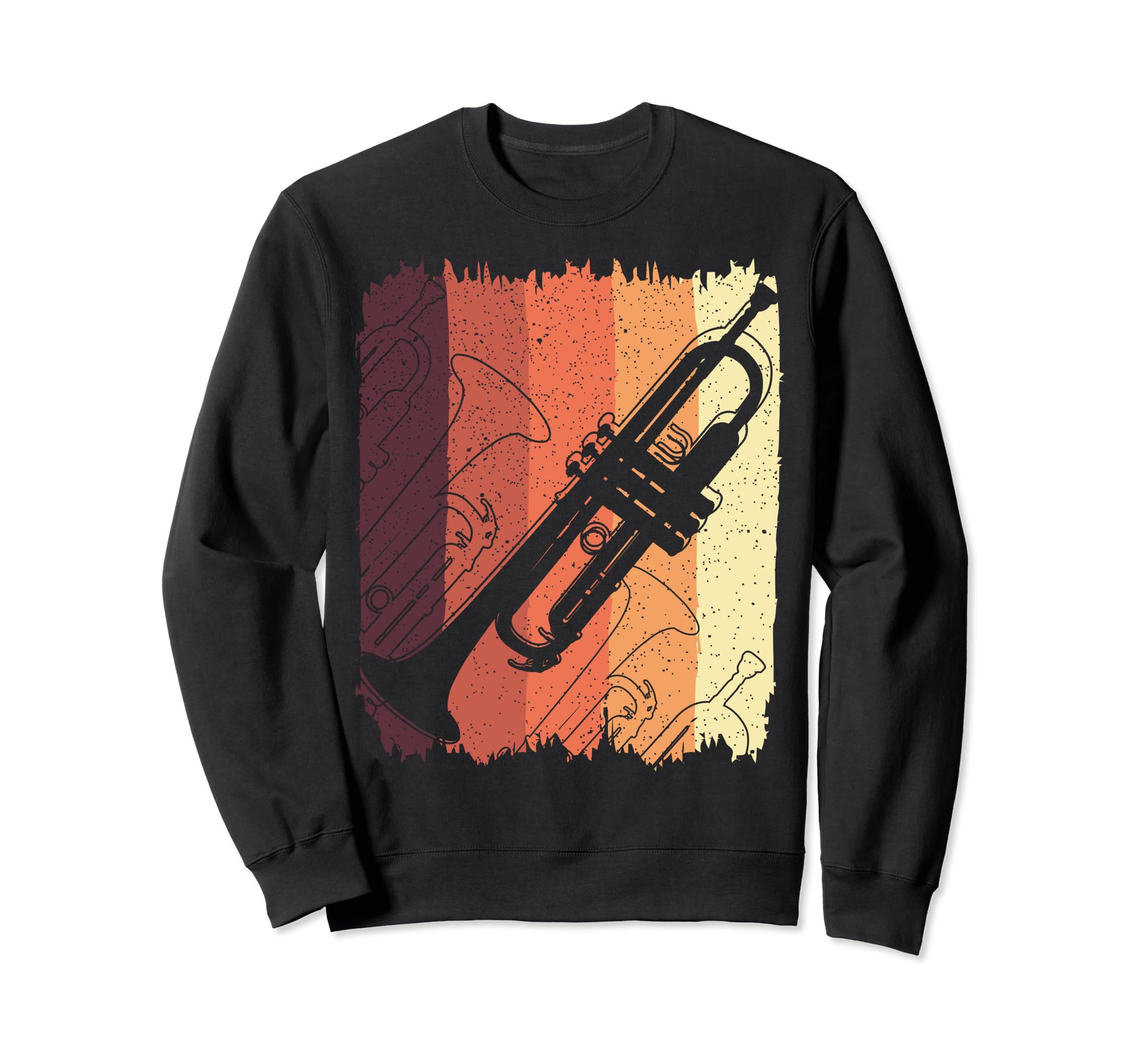 

Trumpeter Vintage Retro Musician Trumpet Sweatshirt