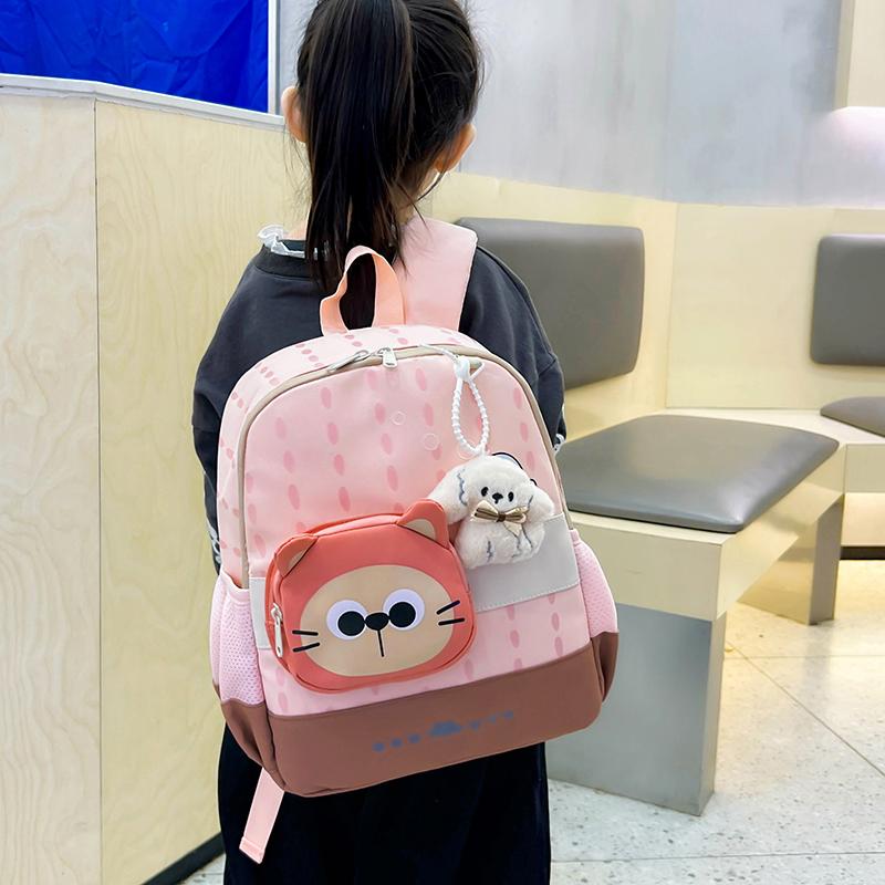 Kindergarten Schoolbag 3-6 Years Old Cartoon Boys and Girls Backpack Lightweight Children Backpack