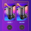 USB Gaming Microphone Computer Mic Kit RGB Lighting Cardioid Mode Pick Up Quick Mute and Gain Knob with Boom Rack for
