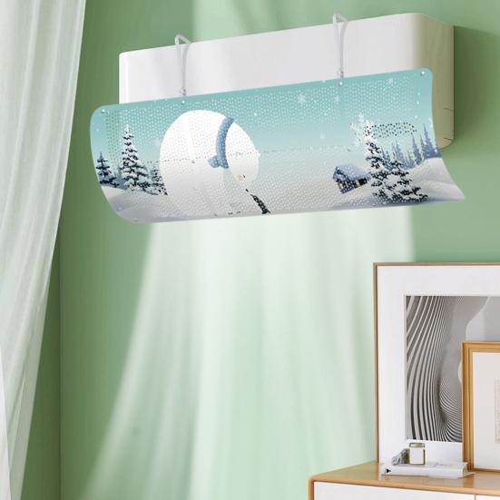 1 Set Air Punch Free Multiple Conditioner Windshield Angle Adjustable PP Air Conditioner